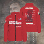 Ducati Lenovo Team x Marc Márquez 3D Stand Collar Puffer Jacket - TANTN16963