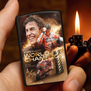 Ducati Lenovo Team x Marc Márquez Zippo Lighter Case (No Insert) - TANTN16965