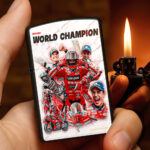 Ducati Lenovo Team x Marc Márquez Zippo Lighter Case (No Insert) - TANTN16967