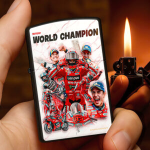 Ducati Lenovo Team x Marc Márquez Zippo Lighter Case (No Insert) - TANTN16967