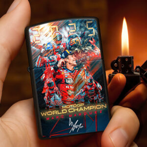 Ducati Lenovo Team x Marc Márquez Zippo Lighter Case (No Insert) - TANTN16968