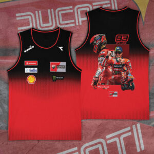 Ducati Lenovo Team x Marc Márquez Basketball Jersey - TANTN 13810