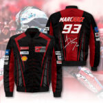 Ducati Lenovo Team x Marc Marquez 3D Bomber Jacket - HOATT 9448