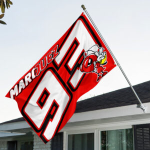 Ducati Lenovo Team x Marc Márquez 3D House Flag - HOATT 9425