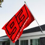 Ducati Lenovo Team x Marc Márquez 3D House Flag - TANTN 11524