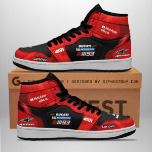 Ducati Lenovo Team x Marc Márquez AJ1 Sneaker - TANTN 14495