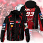 Ducati Lenovo Team x Marc Márquez 3D Windbreaker Jacket - HOATT 9256