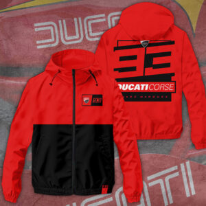 Ducati Lenovo Team x Marc Márquez 3D Windbreaker Jacket - TANTN 11412
