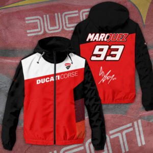 Ducati Lenovo Team x Marc Márquez 3D Windbreaker Jacket - TANTN 11413
