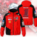 Ducati Lenovo Team x Marc Marquez World Champion 2025 3D Windbreaker Jacket - HOATT13484