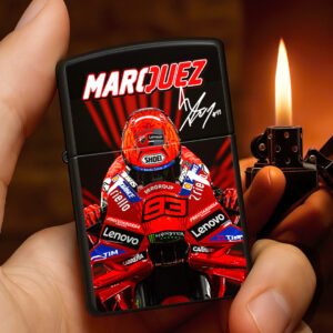 Ducati Lenovo Team x Marc Márquez Zippo Lighter Case (No Insert) - TANTN16402