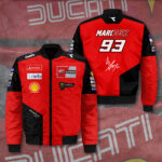 Ducati Lenovo Team x Marc Marquez 3D Bomber Jacket - TANTN 11452