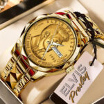 Elvis Presley Alloy Luxury Quartz Watch - TMTHU843