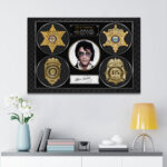 Elvis Presley Rectangle Canvas With Inner Frame - TMTHU1018