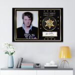 Elvis Presley Rectangle Canvas With Inner Frame - TMTHU1071