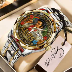 Elvis Presley 90 Years Alloy Luxury Quartz Watch - TMTHU780