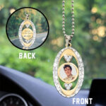 Elvis Presley Custom Shape 2-sided Acrylic Car Ornament - MAITM 8829