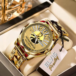 Elvis Presley Alloy Luxury Quartz Watch - MAITM12731