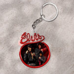 Elvis Presley Custom Shape 1-sided Keychain - HOATT 9383