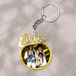 Elvis Presley Custom Shape 1-sided Keychain - HOATT 9396