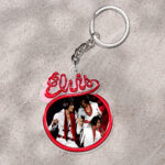 Elvis Presley Custom Shape 1-sided Keychain - HOATT 9310
