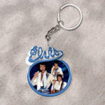 Elvis Presley Custom Shape 1-sided Keychain - HOATT 9262