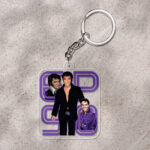 Elvis Presley Custom Shape 1-sided Keychain – HOATT 9292