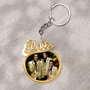 Elvis Presley Custom Shape 1-sided Keychain - HOATT 9329