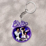 Elvis Presley Custom Shape 1-sided Keychain - HOATT 9330