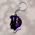 Elvis Presley Custom Shape 2-sided Keychain - HOATT 9317