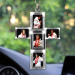 Elvis Presley Custom Shape 2-sided Acrylic Car Ornament - HOATT 7543