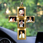 Elvis Presley Custom Shape 2-sided Acrylic Car Ornament - HOATT 7545