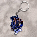Elvis Presley Custom Shape 2-sided Keychain - HOATT 9355