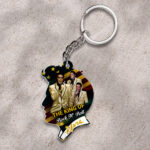 Elvis Presley Custom Shape 2-sided Keychain - HOATT 9357