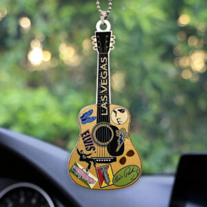 Elvis Presley Custom Shape 2-sided Acrylic Car Ornament – HOATT 9048