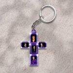 Elvis Presley Custom Shape 2-sided Keychain - HOATT 8980