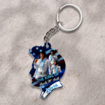 Elvis Presley Custom Shape 2-sided Keychain - HOATT 9322