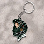 Elvis Presley Custom Shape 2-sided Keychain - HOATT 9431