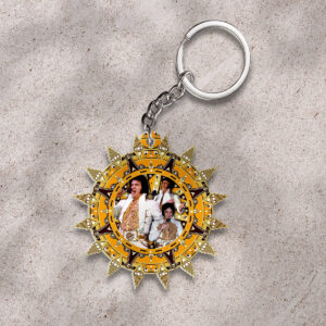 Elvis Presley Custom Shape 2-sided Keychain - HOATT 9505