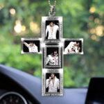 Elvis Presley Custom Shape 2-sided Acrylic Car Ornament - HOATT 7532