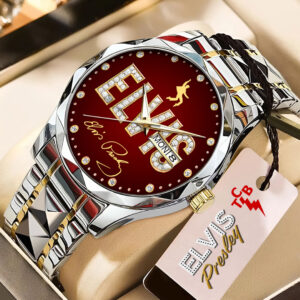 Elvis Presley Alloy Luxury Quartz Watch - HOATT 12280
