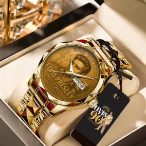 Elvis Presley Alloy Luxury Quartz Watch - TANTN 14024