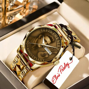 Elvis Presley Alloy Luxury Quartz Watch - TANTN15874