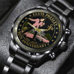 Elvis Presley Black Stainless Steel Watch - MAITM12702