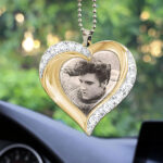 Elvis Presley Custom Shape 2-sided Acrylic Car Ornament - MAITM 8941