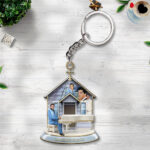 Elvis Presley Custom Shape 2-sided Keychain – MAITM 11159