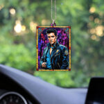 Elvis Presley Custom Shape 1-sided Acrylic Car Ornament - GNE 1255.2