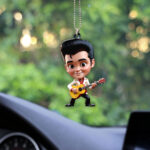 Elvis Presley Custom Shape 1-sided Acrylic Car Ornament - GNE 1276.2