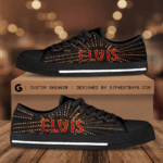 Elvis Presley Low Top Canvas Shoes - TANTN 6301