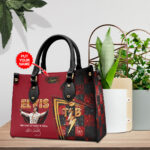 Personalized Elvis Presley Leather HandBag - HOATT 9021